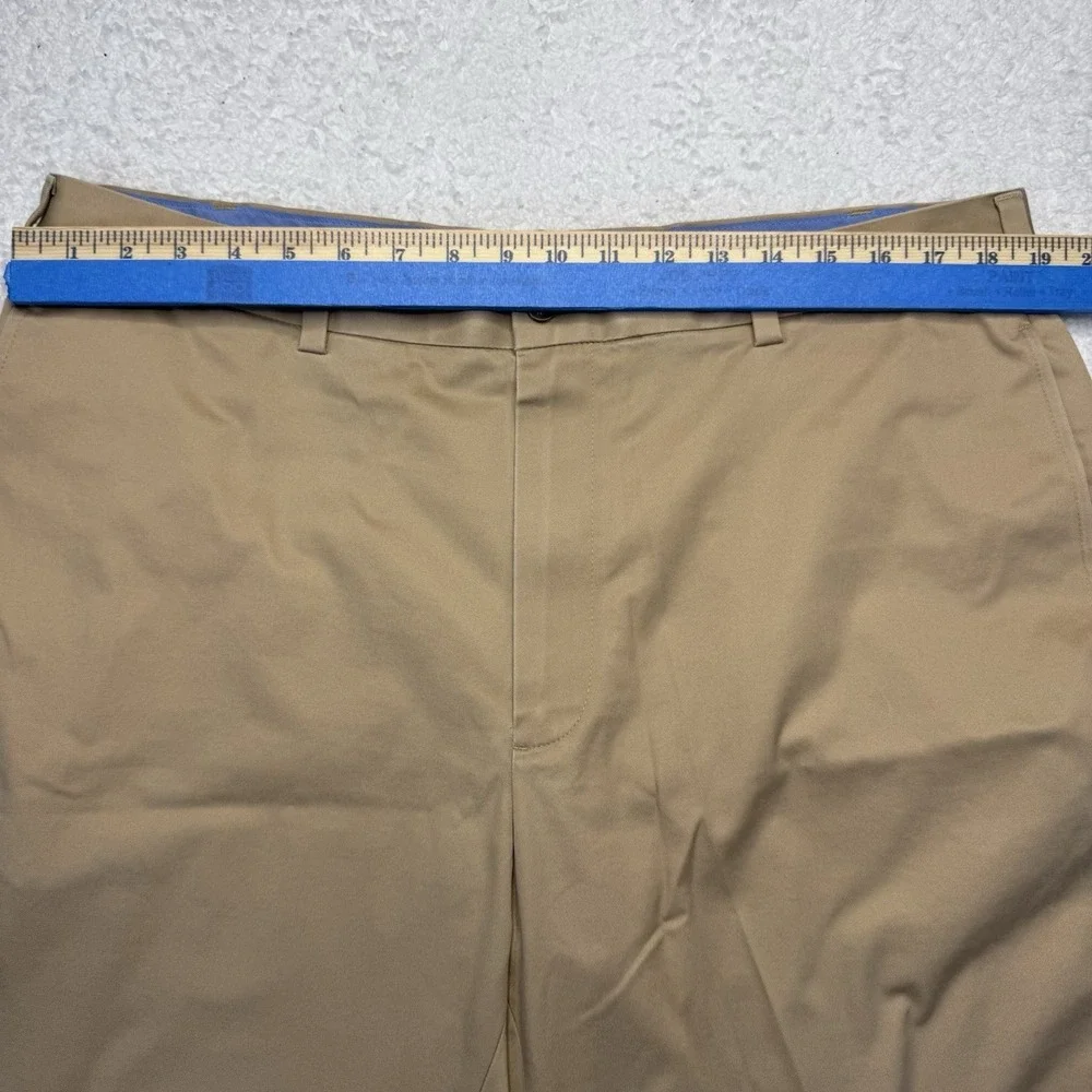 Brooks Brothers Chino Shorts Mens 38 Tan Advantage Lightweight Stretch‎ Khaki